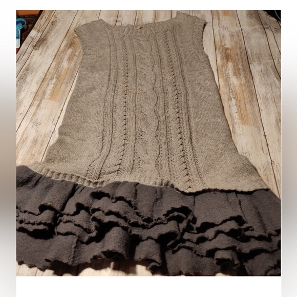 Anthropologie Moth Sweater Dress Sz M - Picture 6 of 8